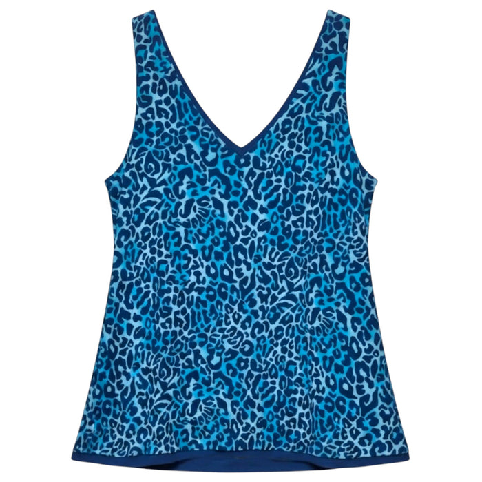 Florin Reversible Top Sleeveless Designer By Lilly Pulitzer In Animal Print, Size: L