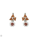 Flower Leverback Earrings