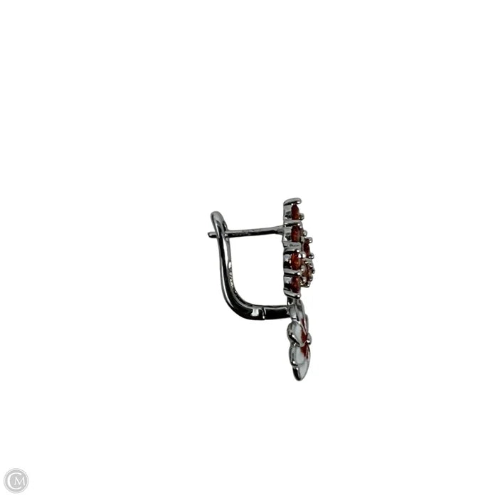 Flower Leverback Earrings