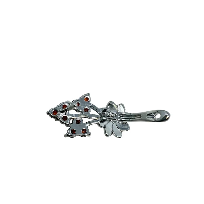 Flower Leverback Earrings