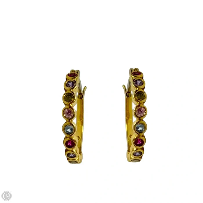 Full Circle Huggie Earrings Designer By Kate Spade