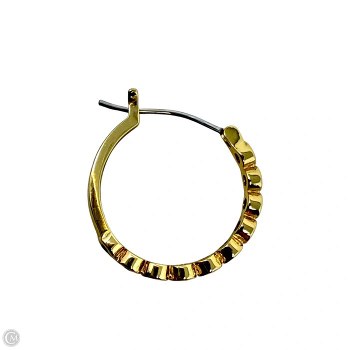 Full Circle Huggie Earrings Designer By Kate Spade