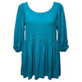 Get Obsessed Babydoll Tunic Dress By Free People In Blue, Size: XS