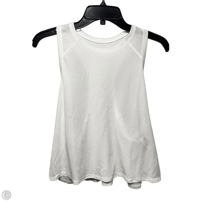 Grid Singlet Athletic Tank Top By Athleta In White, Size: L