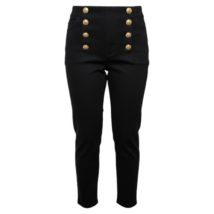 Hastings Sailor Jeans By J Mclaughlin In Black & Gold, Size: 6