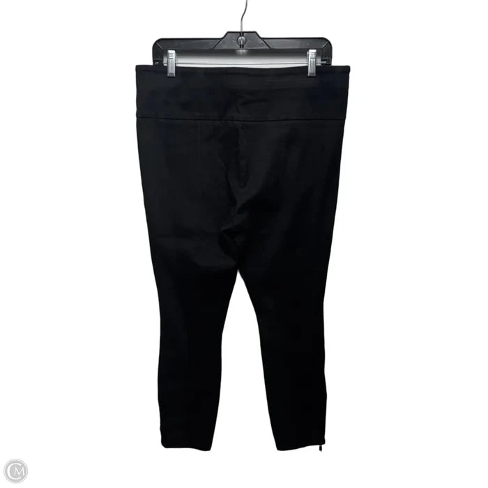 High-Rise Denim Leggings By Pilcro In Black, Size: 12/31 Petite