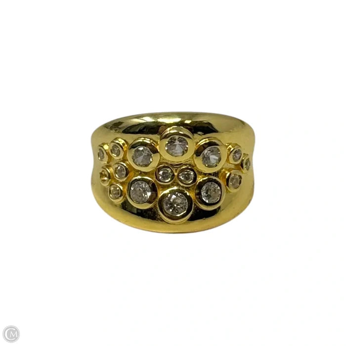 Honeycomb Ring Statement, Size: 6