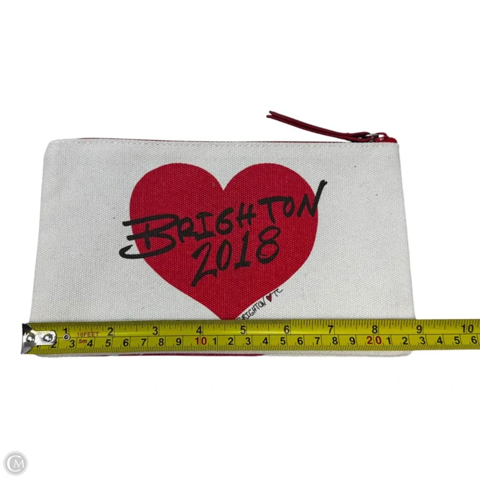 I love Brighton Canvas Pouch By Brighton, Size: Medium