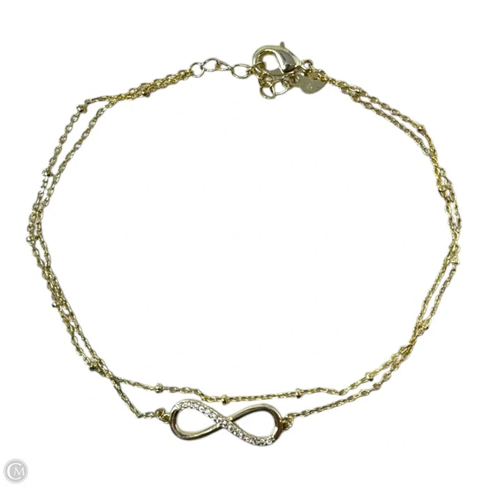 Infinity Gold Tone Anklet