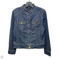 Jacket Denim By Anne Klein In Blue, Size: S