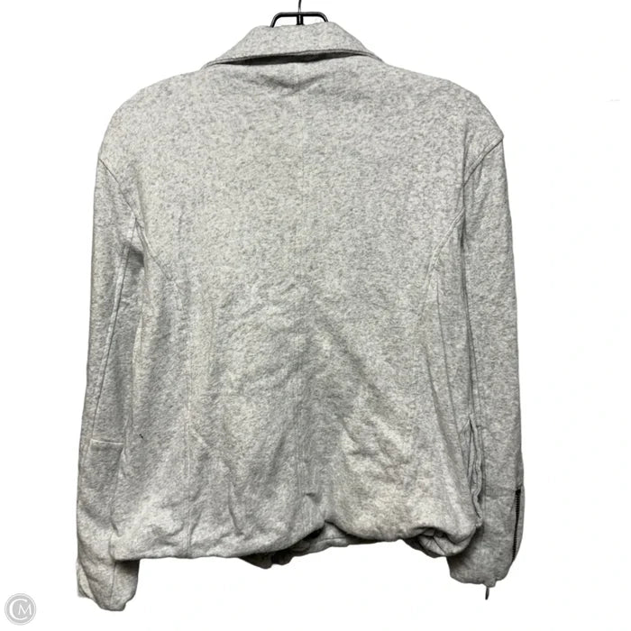 Jacket Moto By Chaser In Grey, Size: S