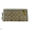 Jacquard Patent Trim Wallet Designer By Coach, Size: Large