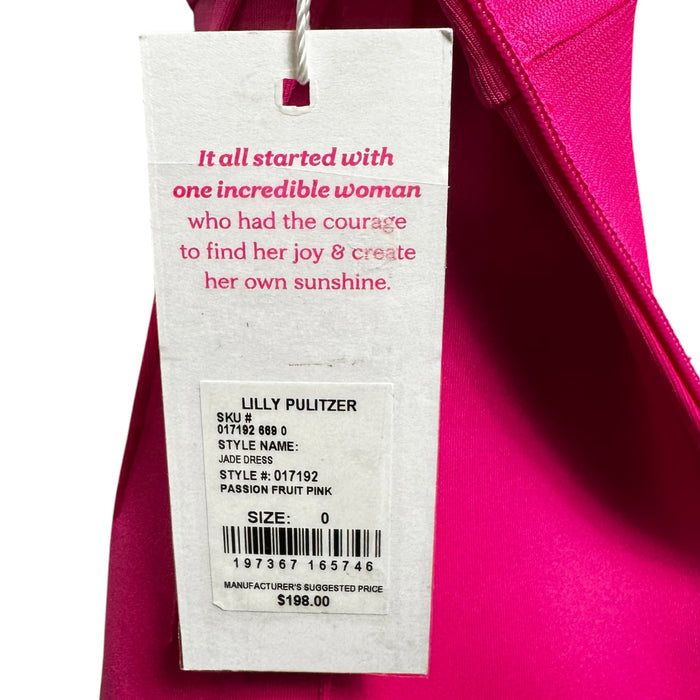 Jade Dress Designer By Lilly Pulitzer In Passion Fruit Pink, Size: 0