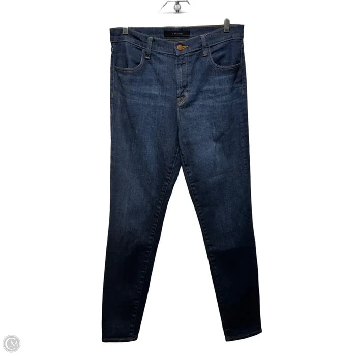 Jeans Skinny By J Brand In Blue Denim, Size: 10/30