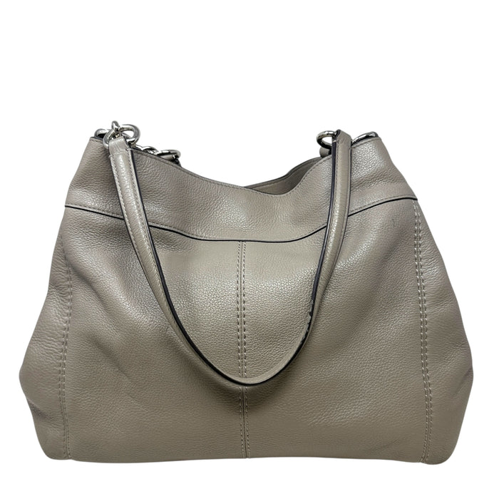 Lexy Pebble Leather Shoulder Bag Designer By Coach, Size: Large