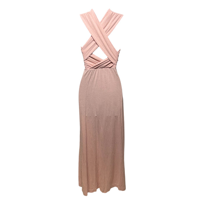Limitless Convertible Maxi Dress By Free People Beach In Pink, Size: S