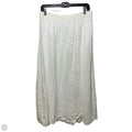 Linen Skirt Maxi By J. Jill In White, Size: S