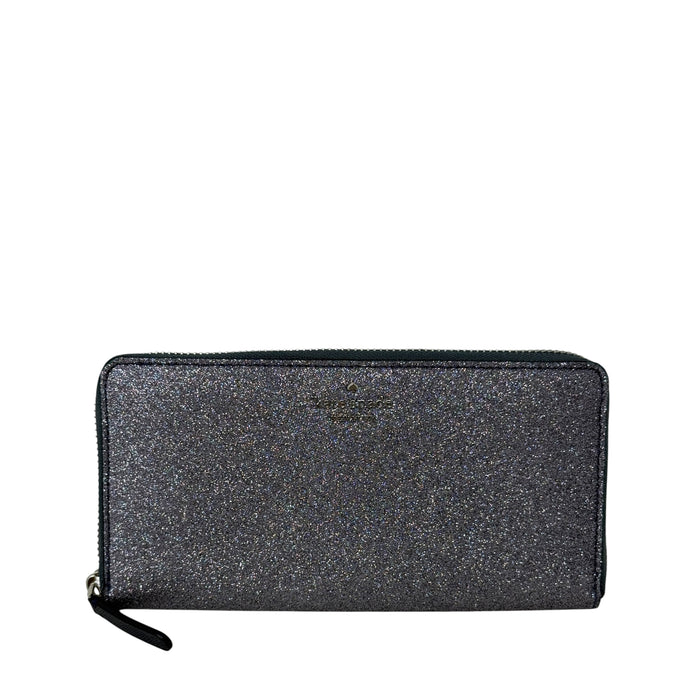 Lola Glitter Continental Wallet Designer By Kate Spade, Size: Large