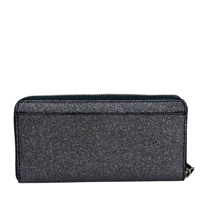 Lola Glitter Continental Wallet Designer By Kate Spade, Size: Large