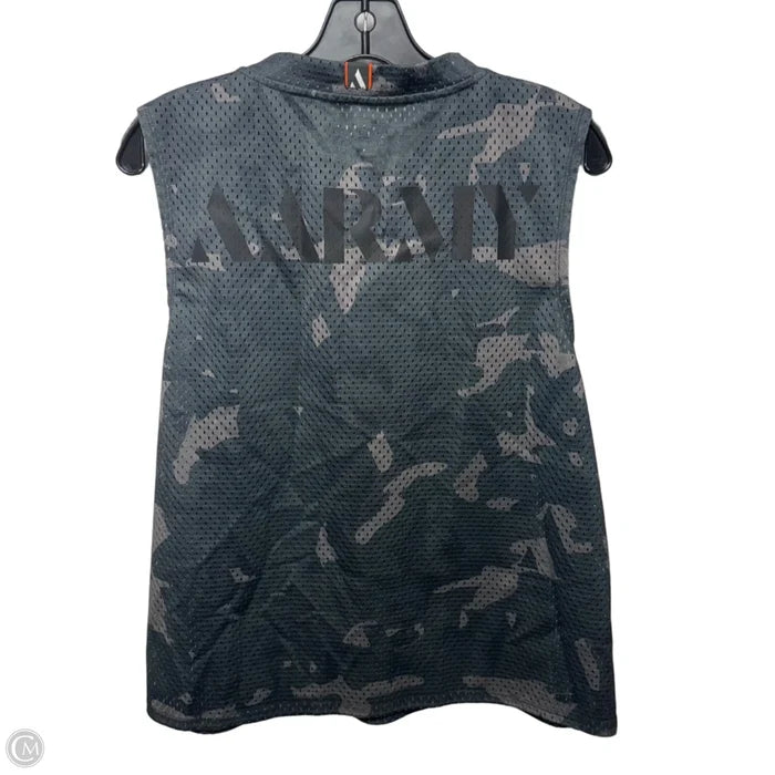 Mesh Athletic Tank Top By Aarmy In Camouflage Print, Size: S