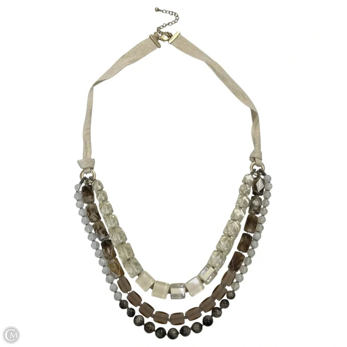 Multi-Strand Layered Beaded Necklace By Chicos