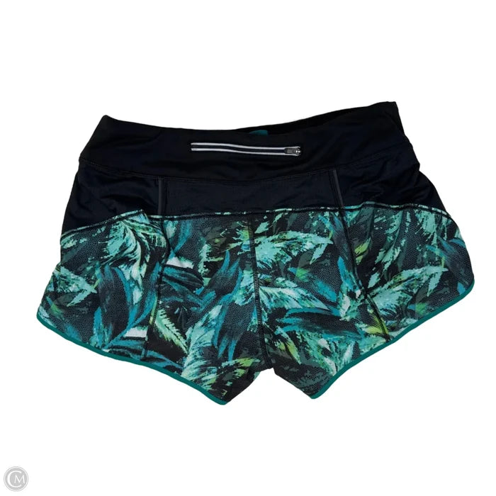 Napali Track This Run Short Athletic Shorts By Athleta In Tropical Print, Size: M