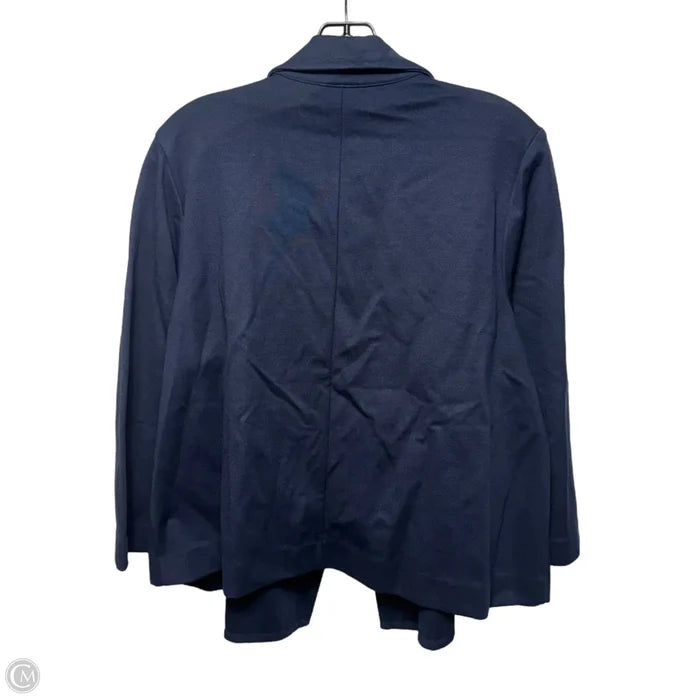 Open Front Ponte Blazer By J. Jill In Navy, Size: M