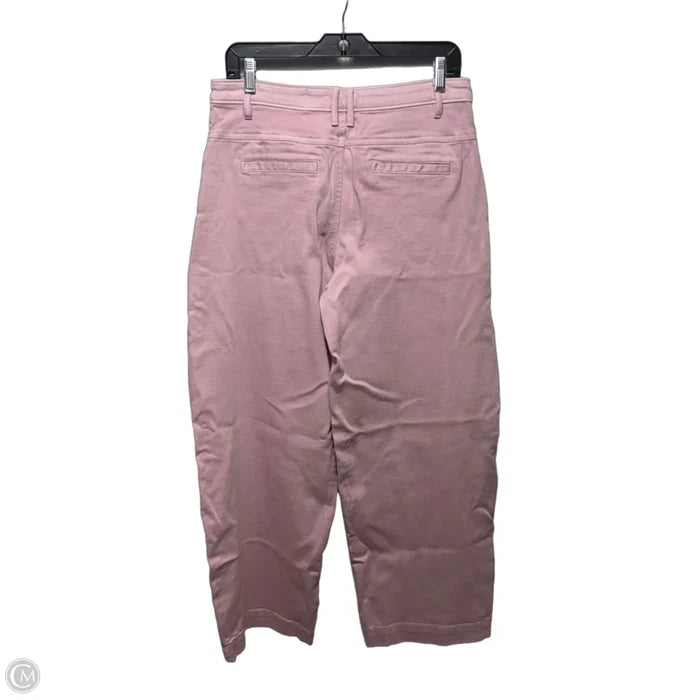 Pants Wide Leg By Maeve In Pink, Size: 6/28