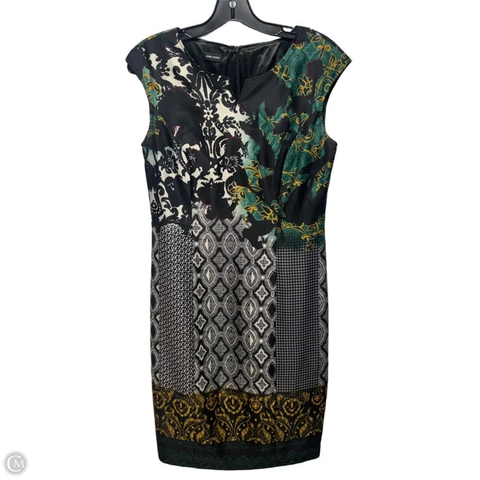 Patchwork Shift Dress By Gerry WeberIn Multi-colored, Size: S