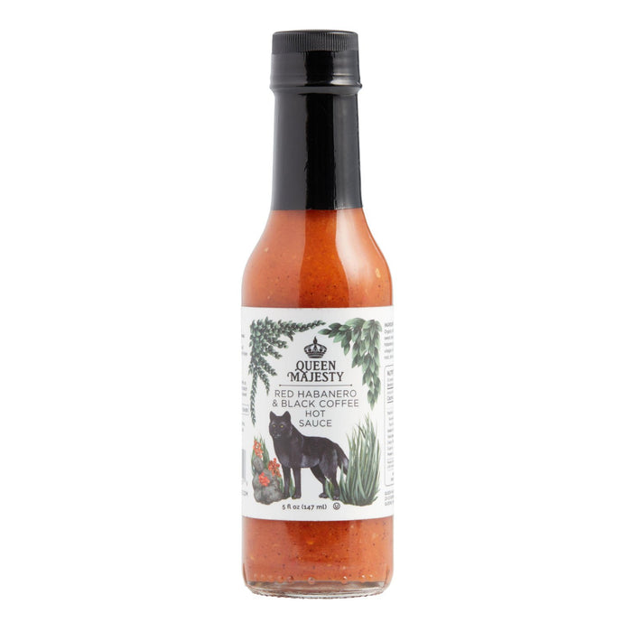 Queen Majesty Red Habanero & Black Coffee Hot Sauce