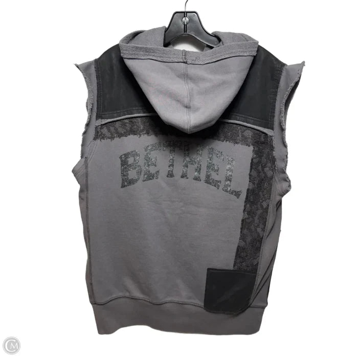 Rat Pack Lace Zip Knit Hoodie By We The Free In Grey, Size: Xs