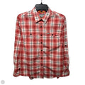 Rebar Top Long Sleeve By Ariat In Plaid Pattern, Size: S