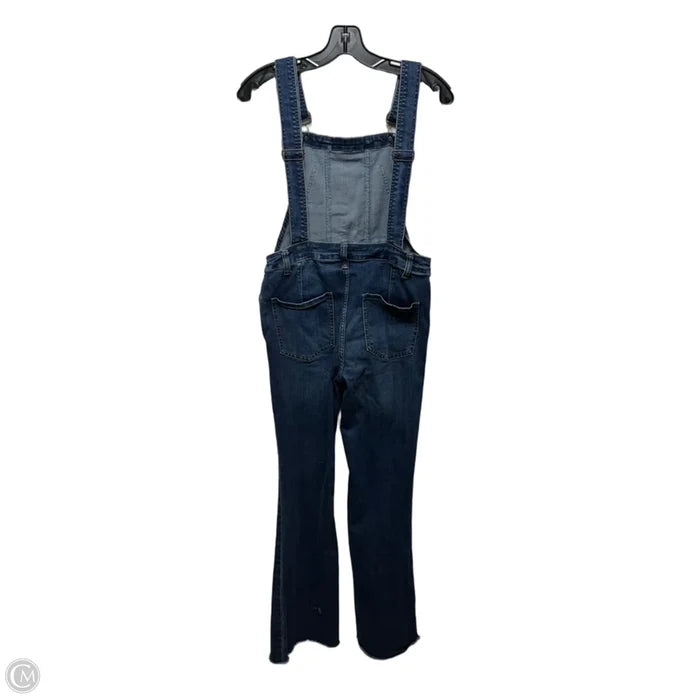 Regular Mid Rise Overalls By We The Free In Blue Denim, Size: 6/28