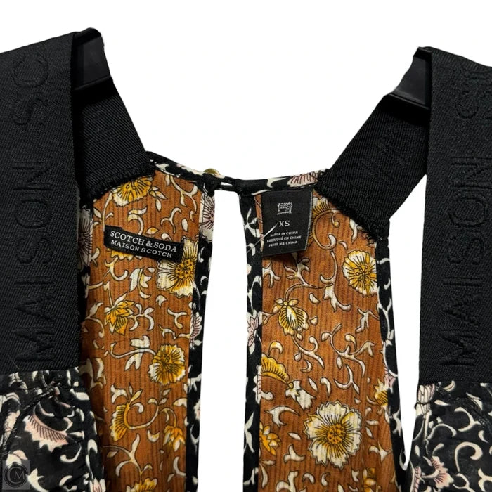 Ruffled Summer Dress By Scotch & Soda In Floral Print, Size: XS