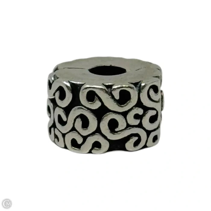 S Swirl Clip Sterling Silver Bracelet Charm By Pandora