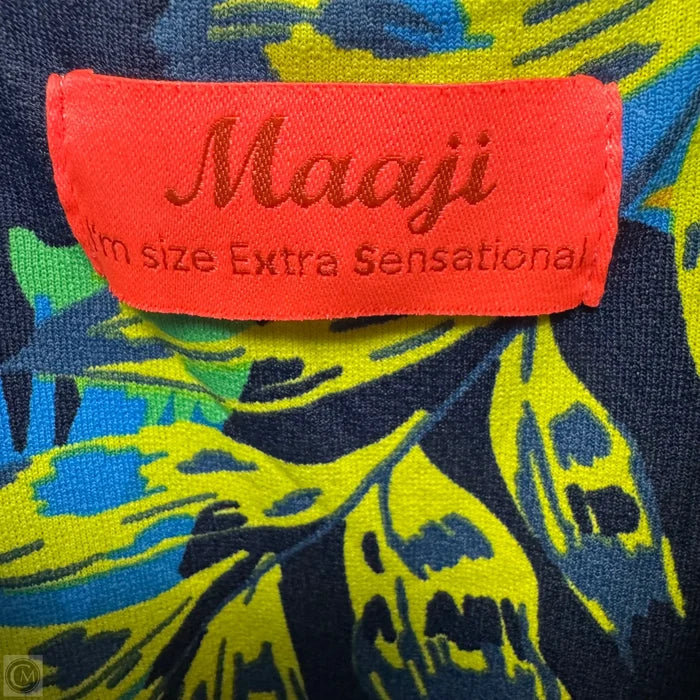 Sea Circus V-Neck Mini Dress By Maaji In Tropical Print, Size: XS