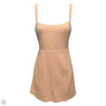 Short N' Sweet Solid Mini Dress By Free People In Peach, Size: XS