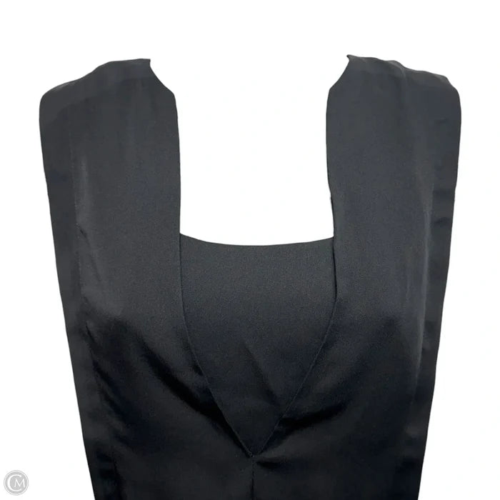 Silk Dress Casual Short By Theory In Black, Size: 4