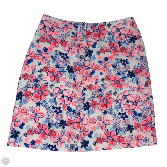 Skirt Designer By Lilly Pulitzer In Floral Print, Size: 00