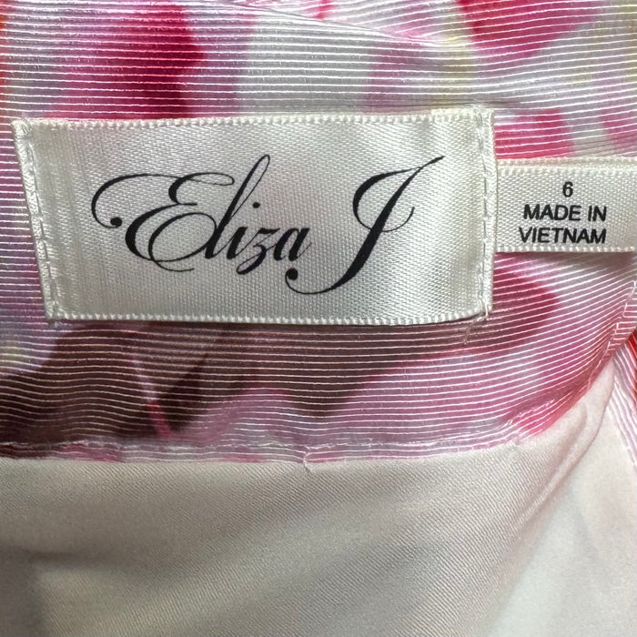 Skirt Midi By Eliza J In Floral Print, Size: 6