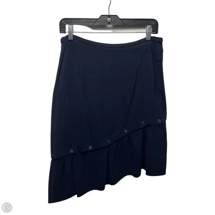 Skirt Midi By Lewit In Navy, Size: 10