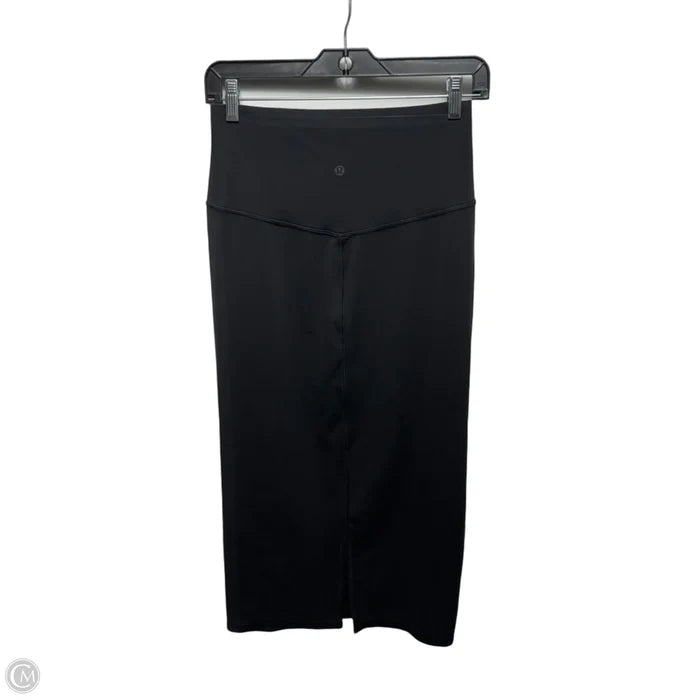 Skirt Midi By Lululemon In Black, Size: 8