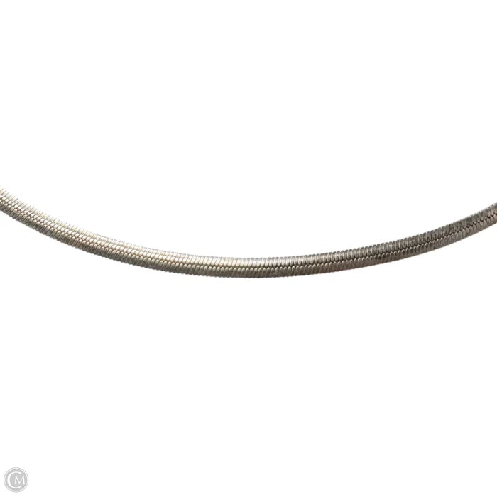Snake Chain Sterling Silver Necklace