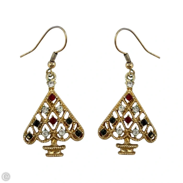 Sparkle Christmas Tree Earrings