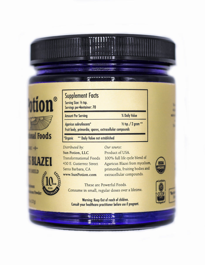 Sun Potion Agaricus Blazei (Organic)