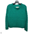 Sweater By Loft In Green, Size: XS