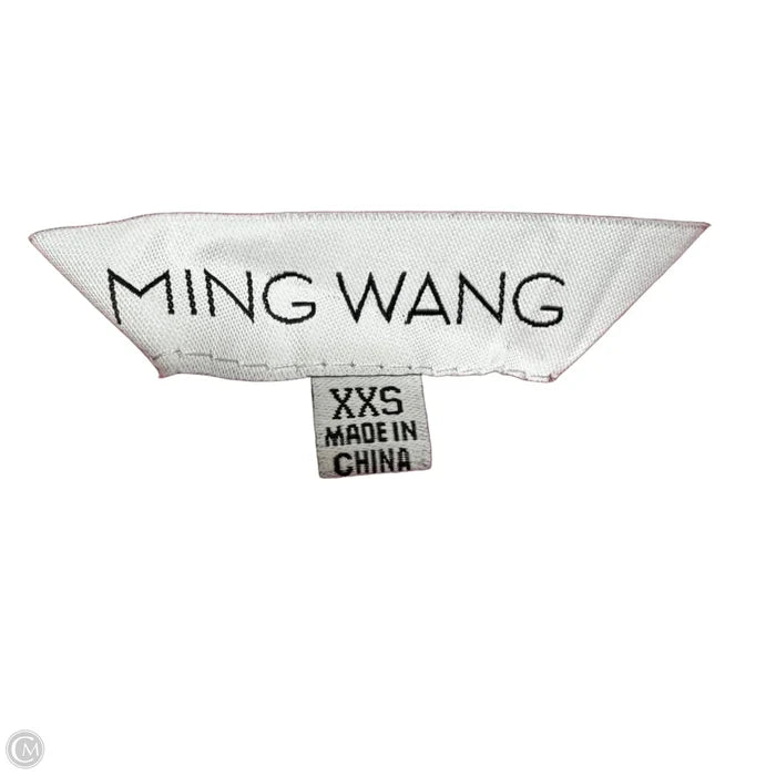 Sweater By Ming Wang In Chevron Pattern, Size: Xxs