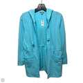 Swim Coverup / Cardigan By Talbots In Blue, Size: Sp