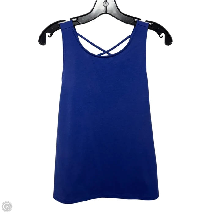 Tank Top Designer By Lilly Pulitzer In Blue, Size: Xs