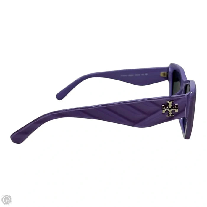 Textured Cat Eye Sunglasses Designer By Tory Burch